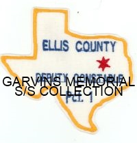 TEXAS,A,ELLIS COUNTY CONSTABLE PRECINCT 1 1